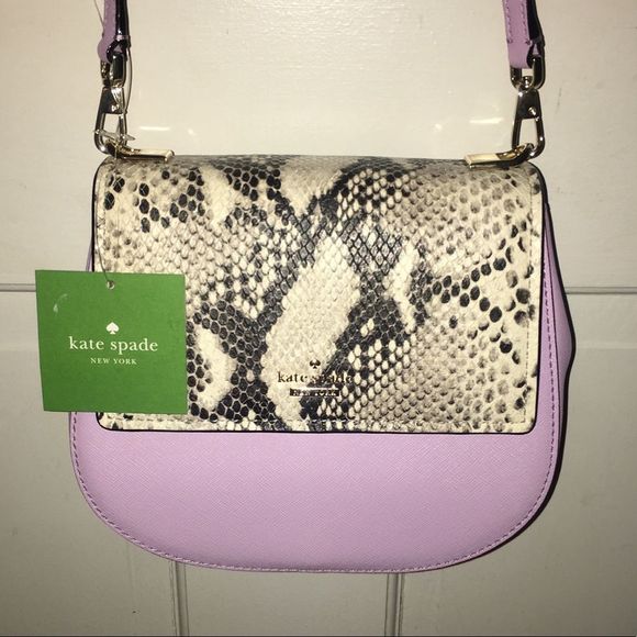 ▪️Kate Spade Cameron Street Snake Small Byrdie Lilac - Picture 3 of 5